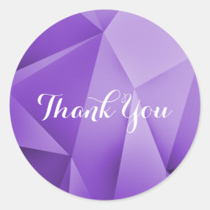 Adesivo Ametyst Jewel Tones Obrigado Stickers