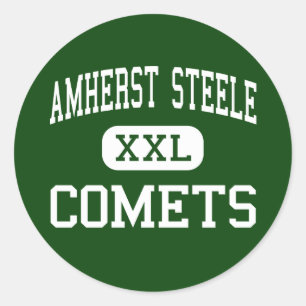 Adesivo Amherst Steele - cometas - alto - Amherst Ohio