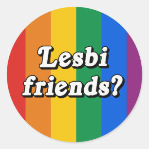 Adesivo Amigas Lésbicas?