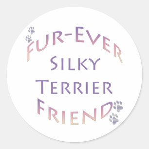 Adesivo Amigo do Silky Terrier Fuever