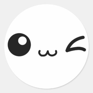 ADESIVO AMIGO KAWAII CUTE WINKY