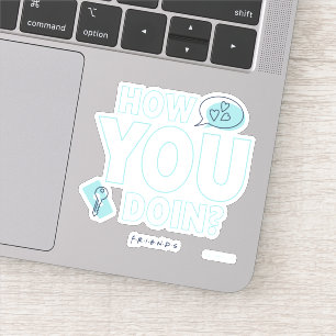 Adesivo AMIGOS™   Como Você Está?