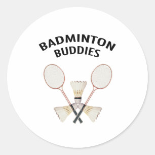 Adesivo Amigos do Badminton