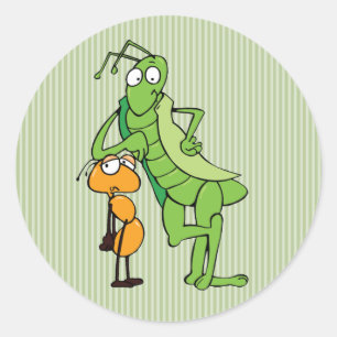 Adesivo Amigos Insetos