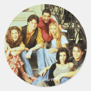 Adesivo AMIGOS™  Sentado no bloco