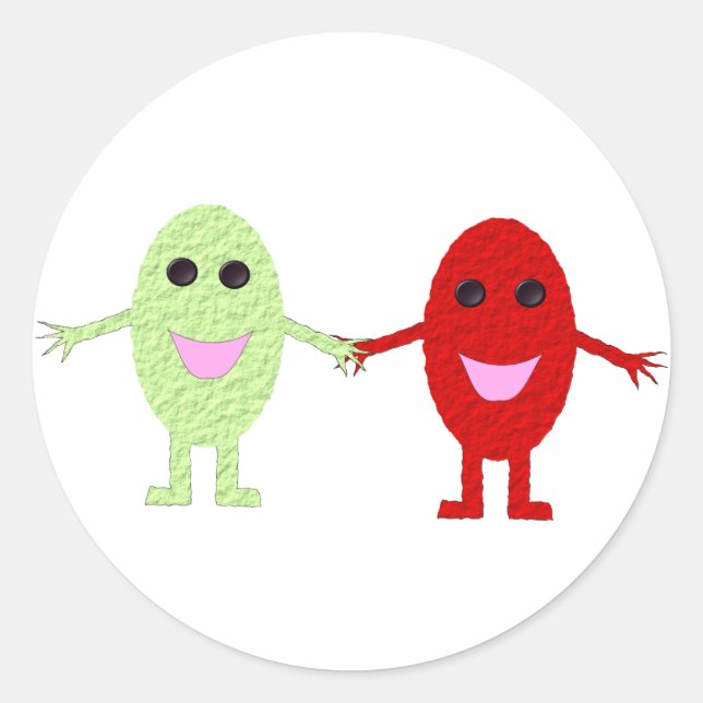 Adesivo Amigos Sticker (Frente)