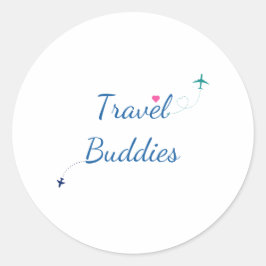 Adesivo Amigos viagem - Aguardam Aventura