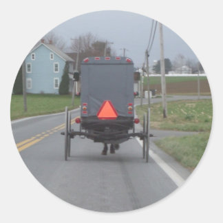 Adesivo Amish Buggy Sticker