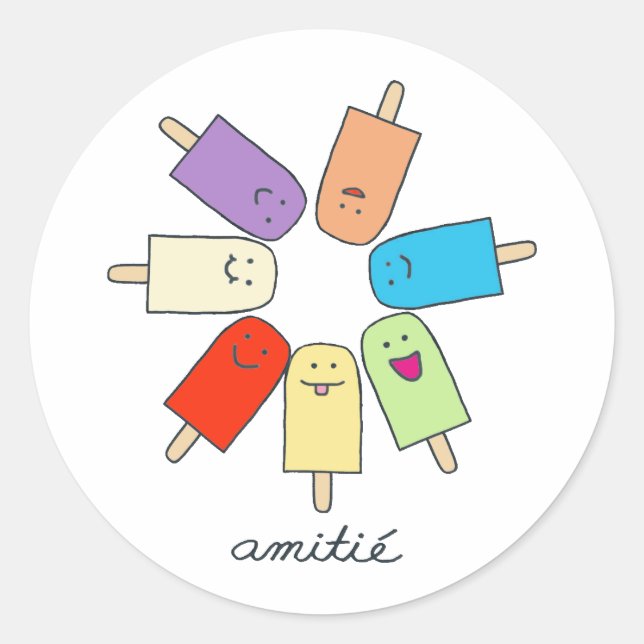Adesivo Amitié (Frente)