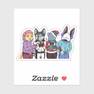 Adesivo Amizade Aarma o Coração