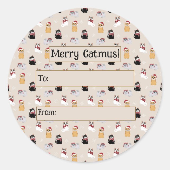 Adesivo Amo meus gatos (Frente)