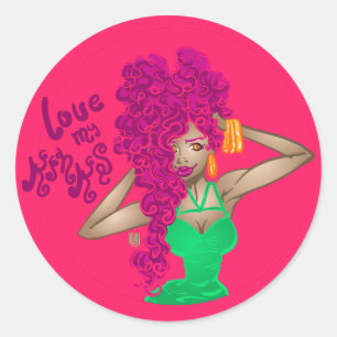 Adesivo Amo minhas gargantas