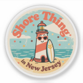 Adesivo Amo Nova Jersey - Lindo Souvenir do Estado de NJ