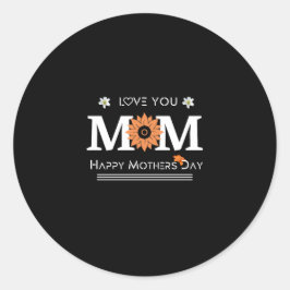 Adesivo Amo-Te Mãe Design
