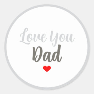 Adesivo Amo Você Pai Feliz Aniversário Roteiro Coração Ver