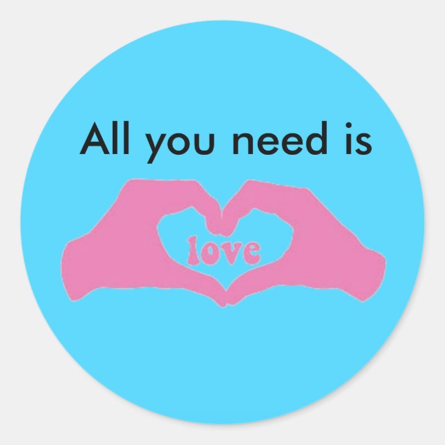 Adesivo Amor (Frente)