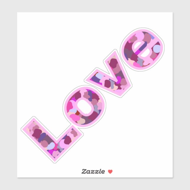 Adesivo Amor (Folha)