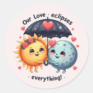 Adesivo Amor Bastante Eclipe Tudo Adorável