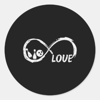 Adesivo Amor Boliche Infinito Jogador Mulheres Meninas Men