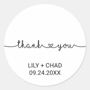 Adesivo Amor Corações Obrigado Favor De Casamento