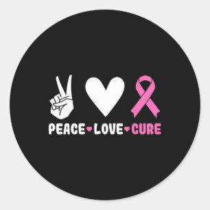 Adesivo Amor Cura Fita Cor-de-rosa Sensibilização do Cance