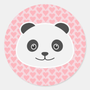 Adesivo Amor da panda