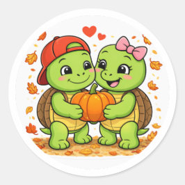 Adesivo Amor de Abóbora