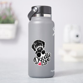Adesivo Amor de Cachorro Doodle