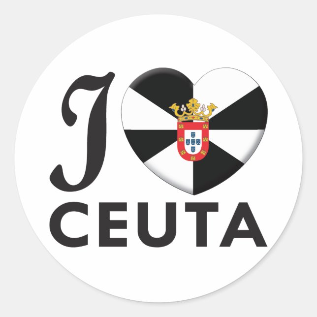 Adesivo Amor de Ceuta (Frente)
