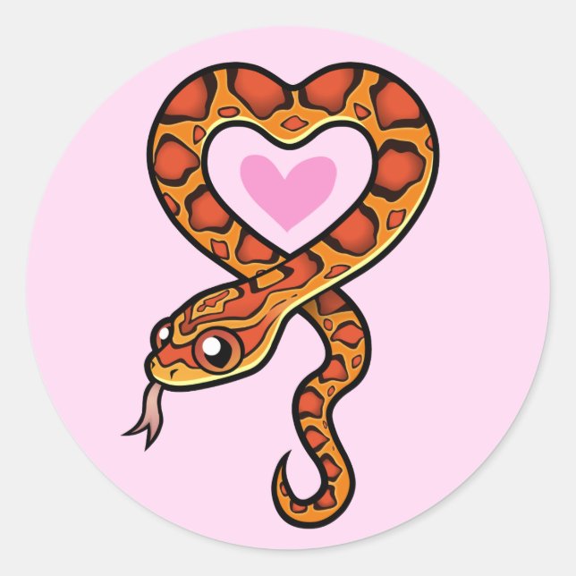 Adesivo Amor de Cobra (Frente)