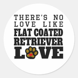 Adesivo Amor De Retriever Revestido Plano