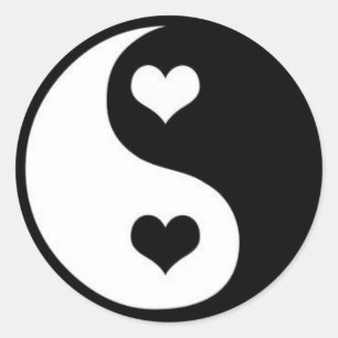 Adesivo Amor de Ying-Yang