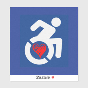 Adesivo Amor Deficientes