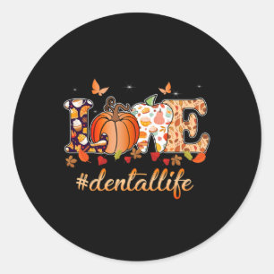 Adesivo Amor Dentista Dentista Dentista Da Pumpkin Vida De