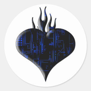 Adesivo Amor do circuito