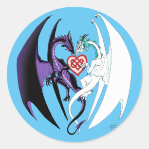Adesivo Amor do Dragão