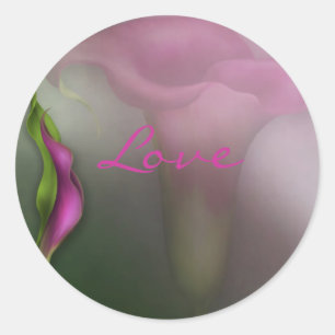 Adesivo Amor do lírio de Calla