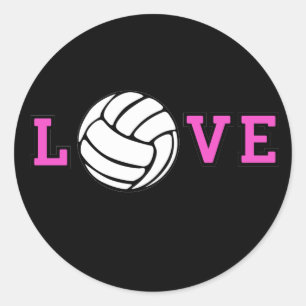 Adesivo Amor do voleibol