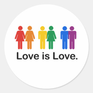 Adesivo Amor é Amor