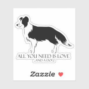Adesivo Amor E Cão