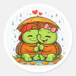 Adesivo Amor em Dia Chuvoso