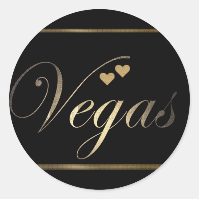 Adesivo Amor em Las Vegas (Frente)