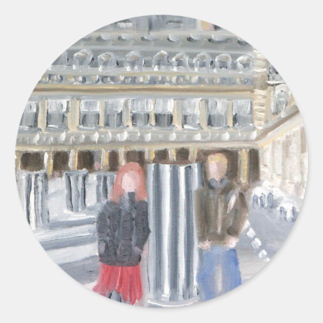 ADESIVO AMOR EM PARIS (Frente)