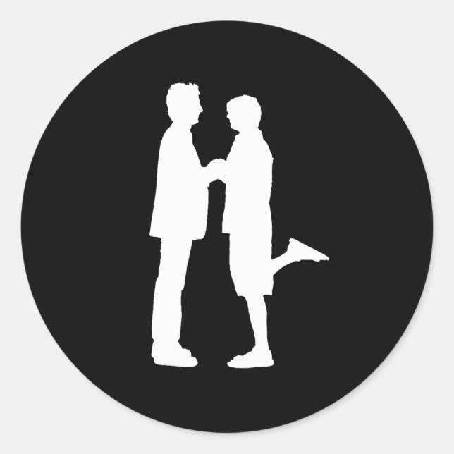 Adesivo Amor entre Homens (Frente)