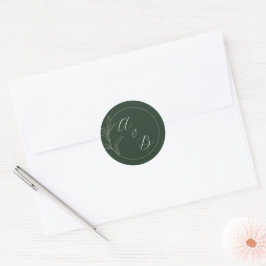 Adesivo Amor eterno | Verde Profundo | Convite de casament
