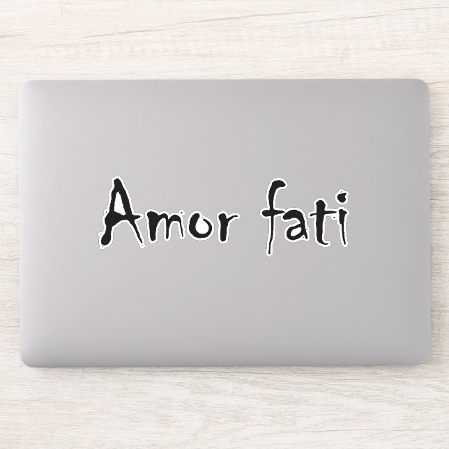 Adesivo Amor fati (Computador)