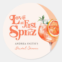 Amor Moderno à Primeira Spritz Chuveiro de Noiva R