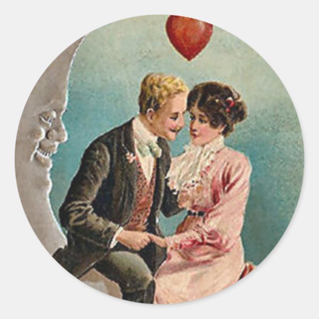 Adesivo Amor na Lua (Frente)