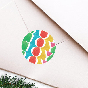 ADESIVO AMOR PACÍFICO ALEGRIA NATAL COLORIDO MODERNO