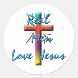 ADESIVO AMOR REAL JESUS DOS HOMENS